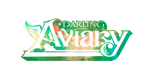 Darling Aviary logo featuring elegant typography and a modern design, representing the stylish rooftop bar and lounge in downtown Sacramento.